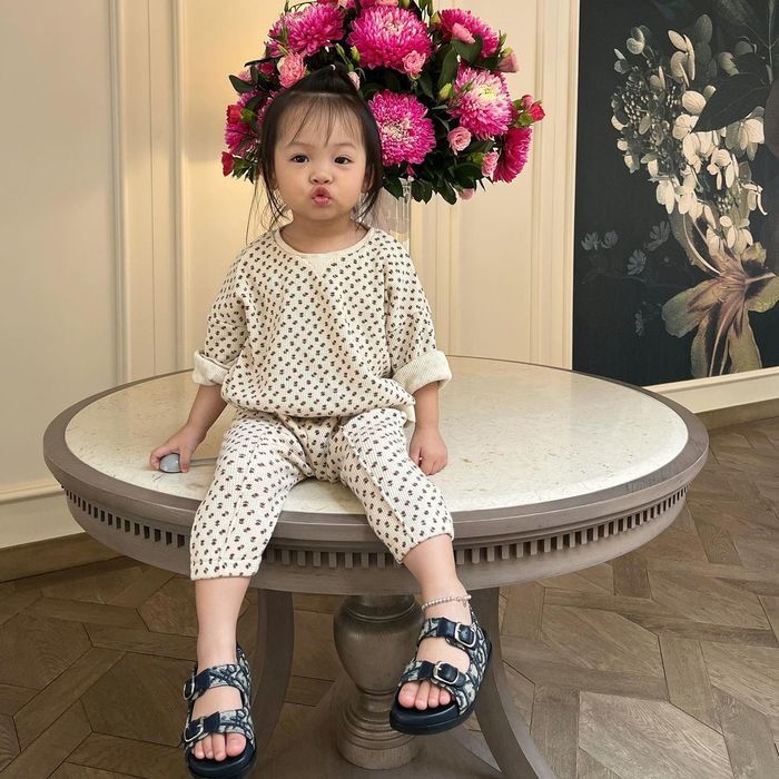 Con gái Cường Đô La mới 2 tuổi đã có bộ sưu tập túi hiệu trăm triệu
