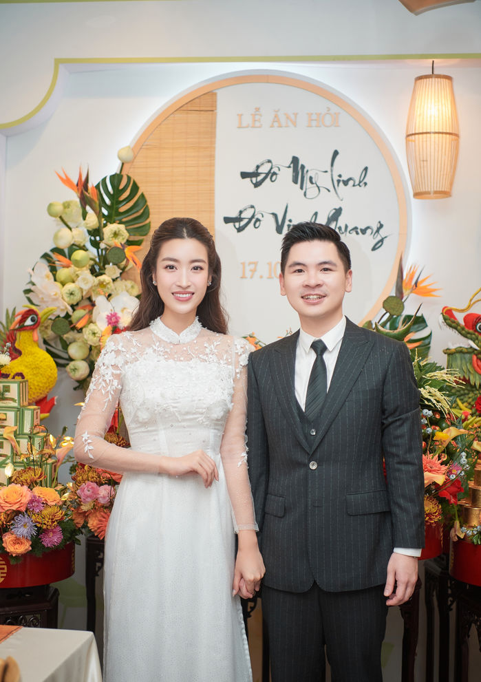 Đám cưới Hoa hậu Đỗ Mỹ Linh: Cô dâu xinh như công chúa, nền nã có thừa