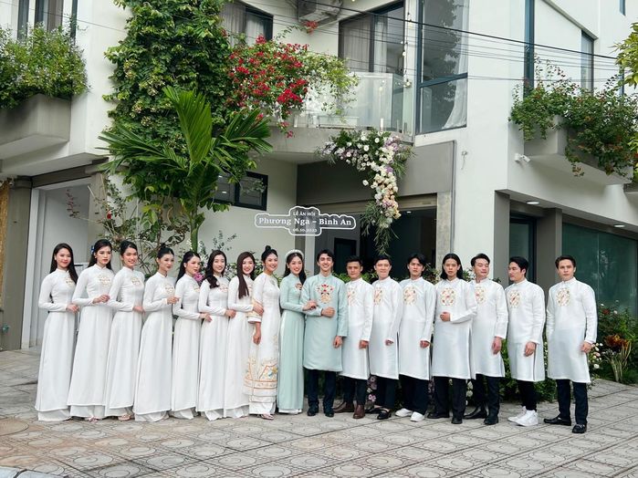 Đám hỏi Bình An - Phương Nga: Dàn bê tráp quy tụ toàn Hoa hậu