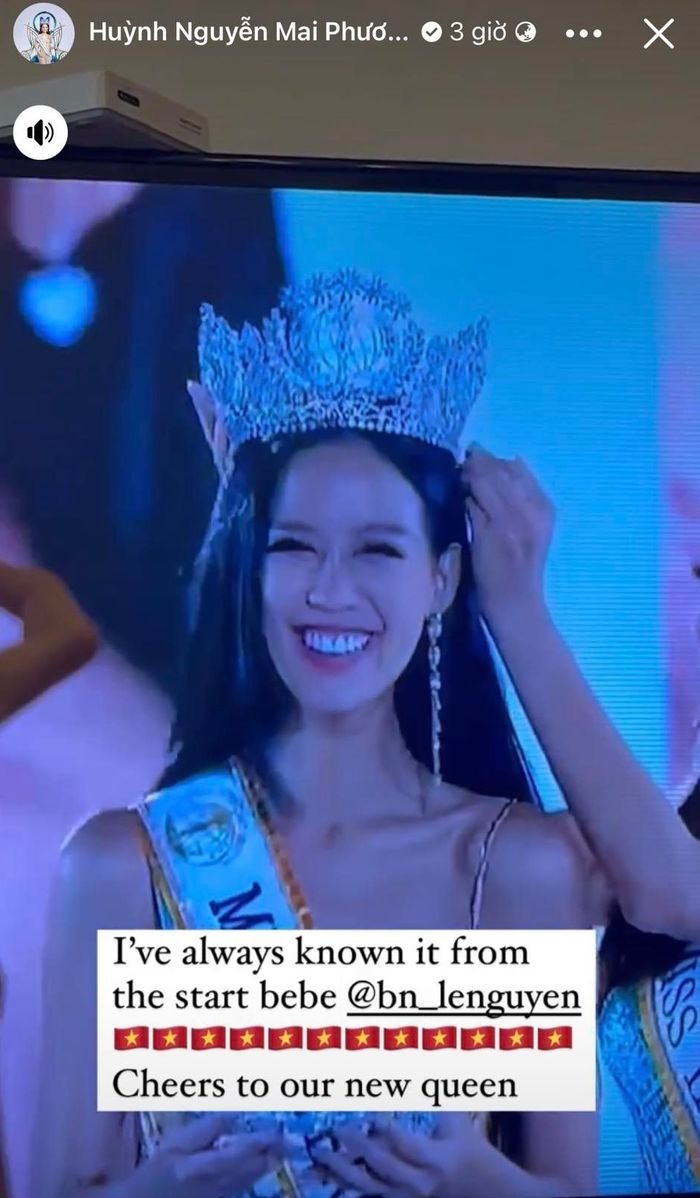 Dàn sao chúc mừng Bảo Ngọc đăng quang Hoa hậu Liên lục địa