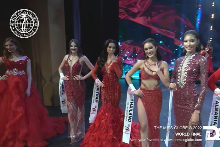 Lâm Thu Hồng đăng quang ngôi Á hậu 4 The Miss Globe 2022