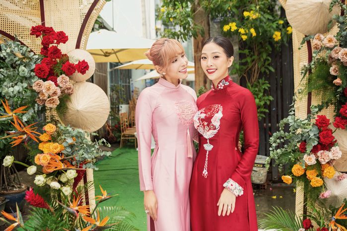 Lễ đón dâu đậm chất phong cách thập niên 70 của Liêu Hà Trinh 