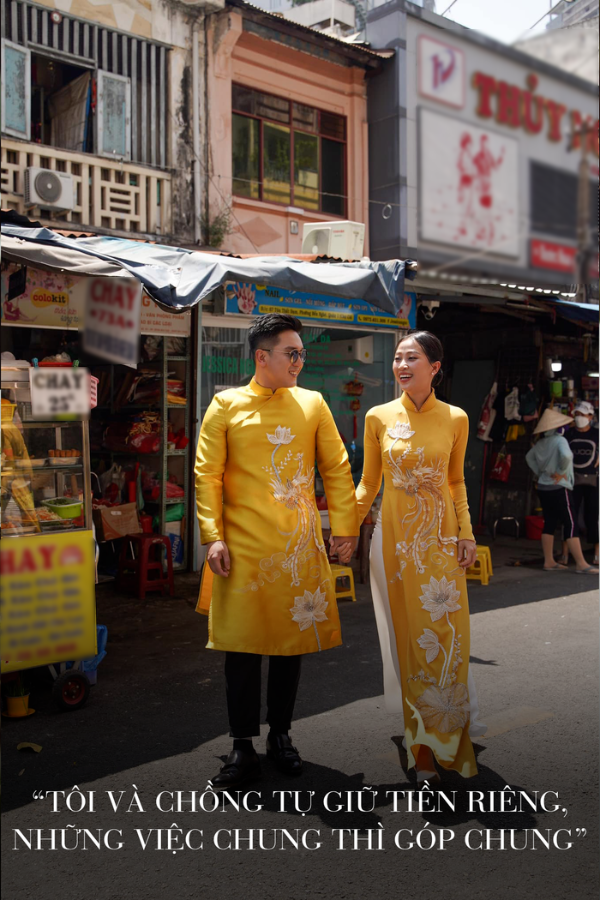 Liêu Hà Trinh: Tôi và chồng tự giữ tiền, những việc chung thì góp