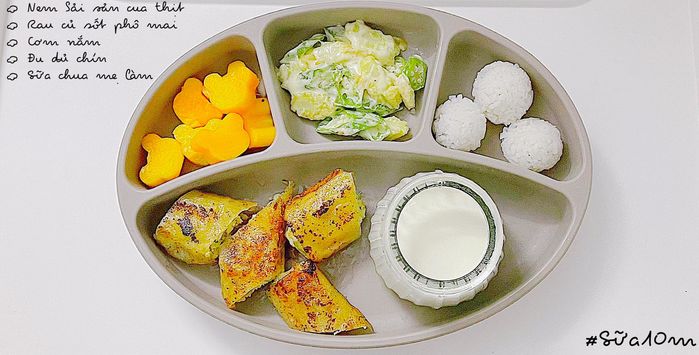 Mẹ bỉm Gen-Z bày thực đơn cho con ăn dặm: Ngon miệng, đẹp mắt