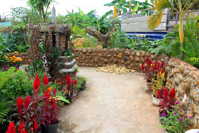 Mẹ đảm Điện Biên trồng vườn đơn giản nhưng ngập tràn cây trái