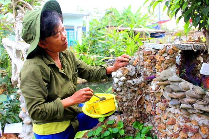 Mẹ đảm Điện Biên trồng vườn đơn giản nhưng ngập tràn cây trái