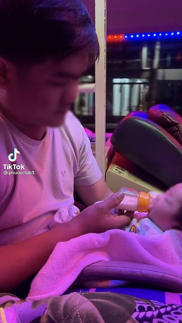 Người bố đơn thân ôm con 15 ngày tuổi: Nghi vấn không cho vợ nhìn con