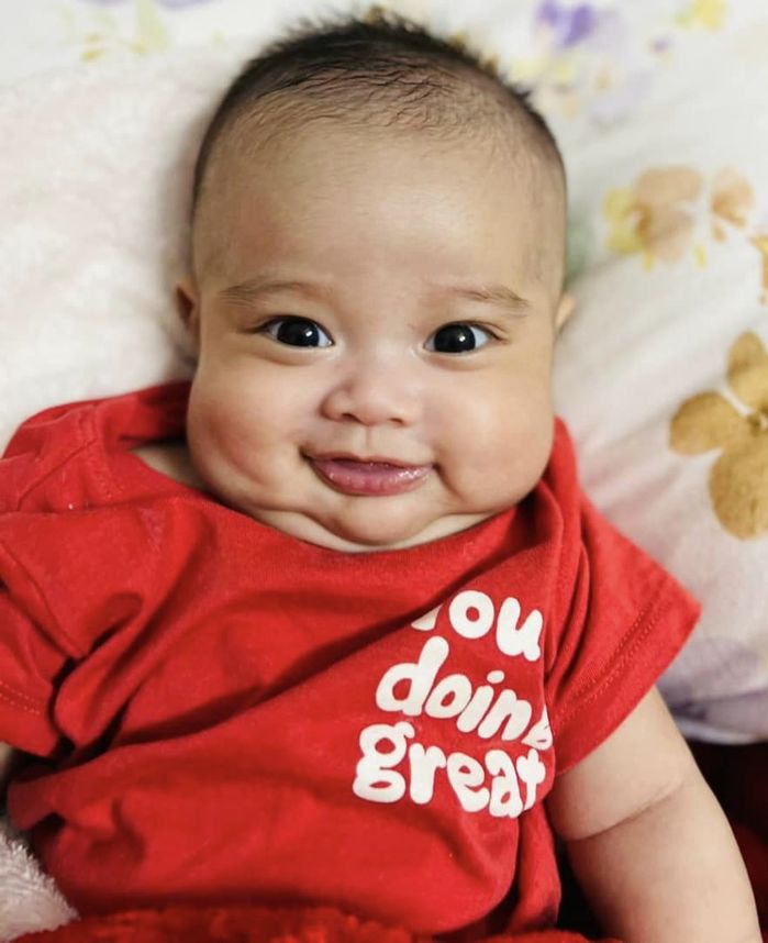 Ngoại hình con của Lê Dương Bảo Lâm: Quý tử nhỏ xíu đã sao y bản chính