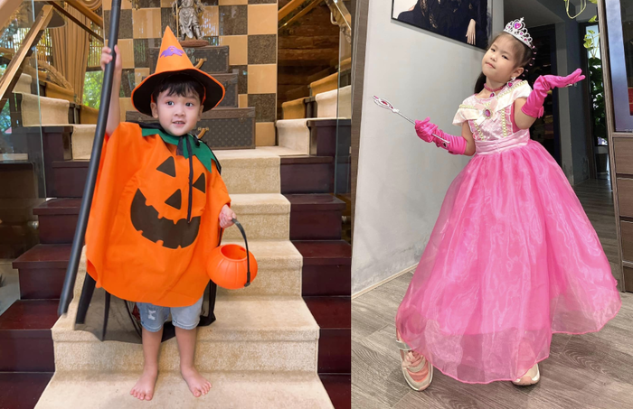 Nhóc tì Vbiz háo hức đón Halloween sớm: Polo Huỳnh cosplay cưng xỉu