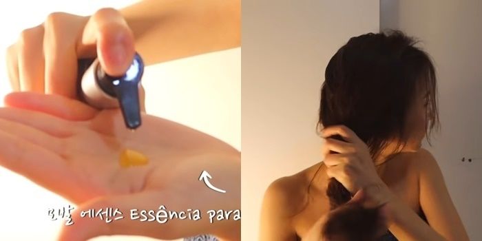Nữ YouTuber Hàn Quốc mách tip ngăn rụng tóc chỉ qua bước gội đầu