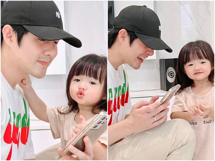 Ông Cao Thắng được nhờ con gái: Bé Winnie làm chuyên viên trang điểm