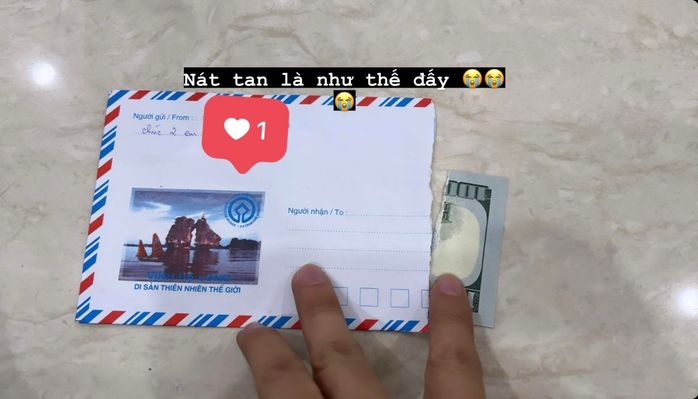 Phương Nga ra mà xem! Bình An bóc phong bì cưới quá tay xé cả tiền đô