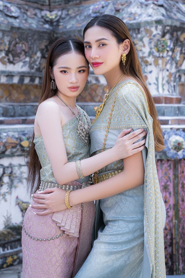 Cho thuê trang phục Thái Lan nam đỏ đô  Trang phục Hoa Mai