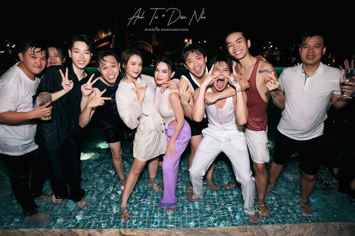 Sĩ Thanh ăn cưới Diệu Nhi: Đầu tiệc giữ kẽ, cuối tiệc quẩy cực nhiệt