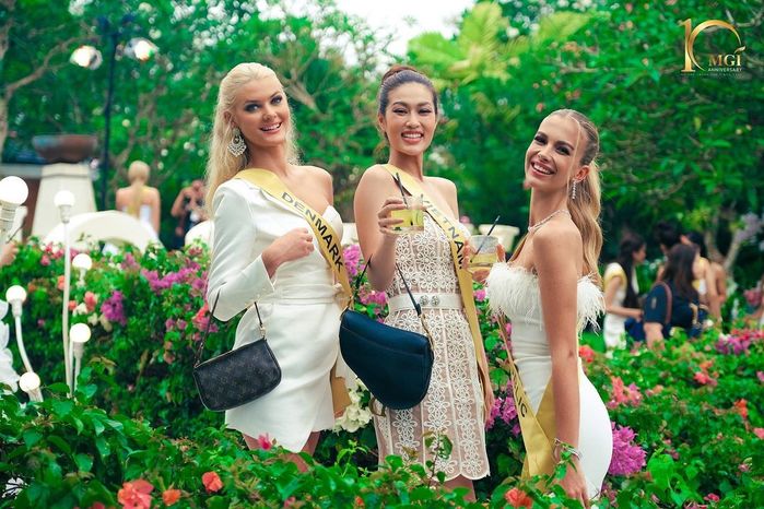 Thiên Ân mệt bở hơi tai ở Indonesia, 4 Á hậu ở nhà chạy show không kém
