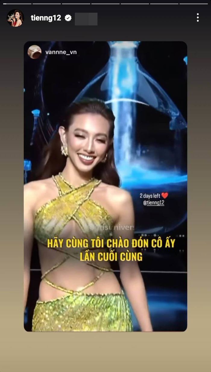Thùy Tiên trước khi trả vương miện: Trân trọng reup từng story của fan