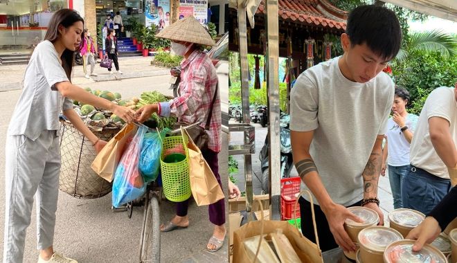 Văn Hậu đưa Doãn Hải My đi xem đá banh: từ ngày công khai khoẻ hẳn