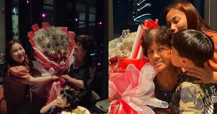 Quỳnh Trần JP mang toàn quà ngon từ Nhật về tặng mẹ: có mẹ là nhất