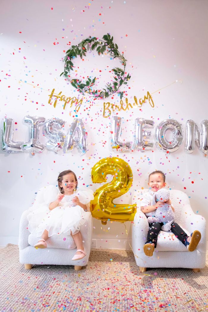 Sinh nhật 2 tuổi của Lisa - Leon: Hà Hồ mong các con sống thật vui