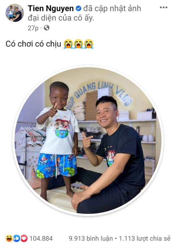 Thùy Tiên thay đổi ảnh đại diện của Quang Linh và Lôi Con