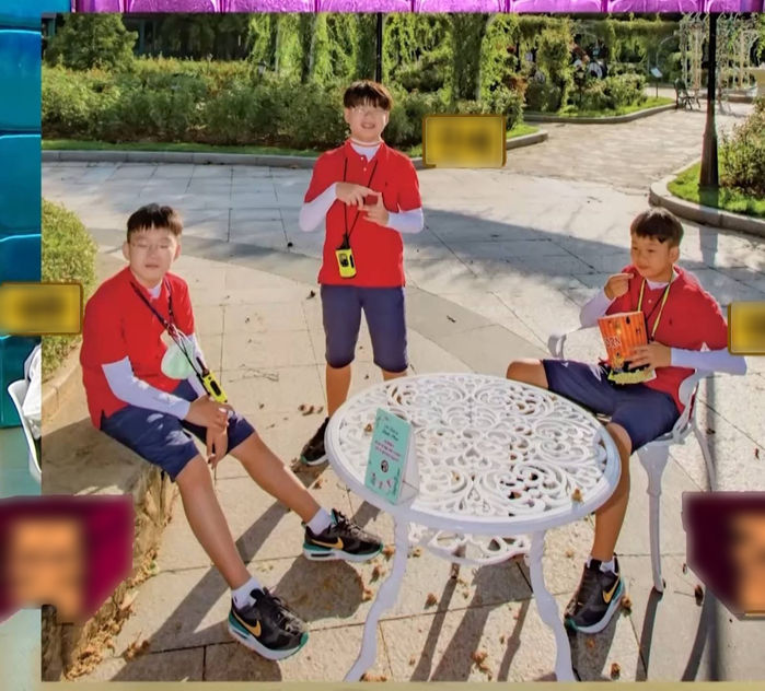 Anh em sinh ba Daehan, Minguk, Manse 10 tuổi cao gần 1m60, lớn phổng