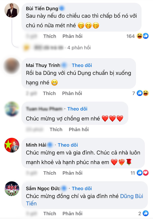 Bùi Tiến Dũng khoe ảnh con trai, nhan sắc vợ Tây mới sinh gây chú ý