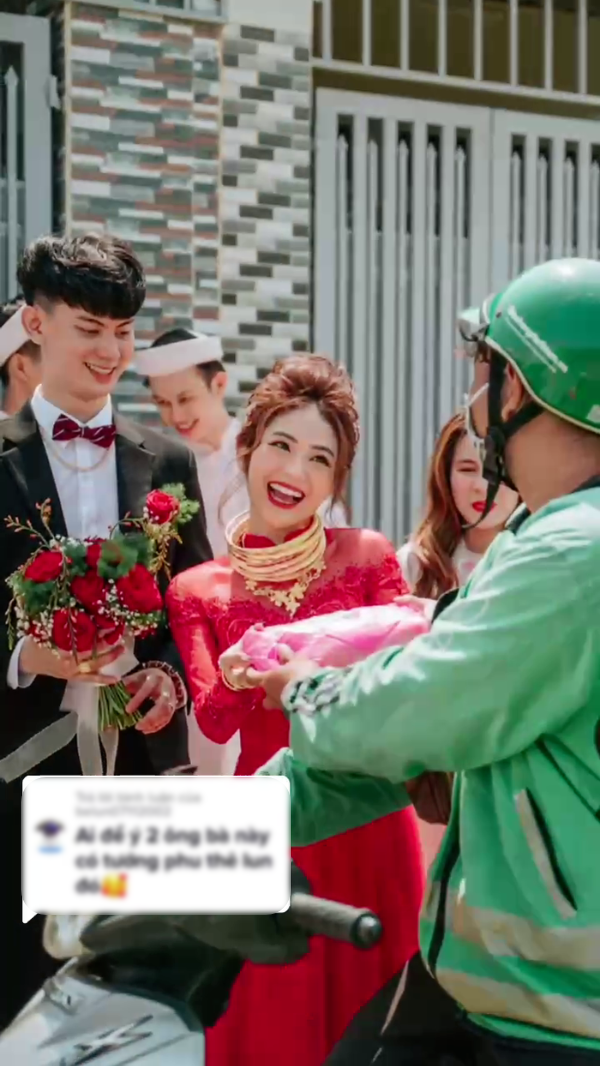 Cô dâu chờ chồng sang đón vẫn miệt mài thi online: cô chiếu đề nhanh ạ