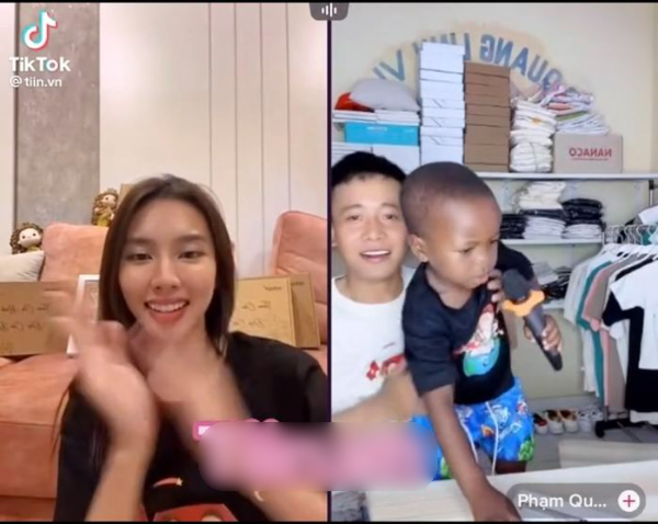 Lôi Con thể hiện ca khúc Cả Nhà Thương Nhau tặng Thùy Tiên