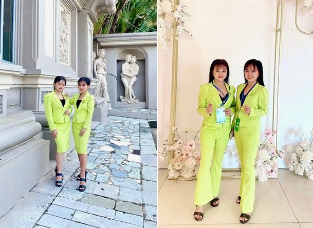 Cặp chị em thấp nhất VN: 1m25 cân từ style công sở tới bánh bèo