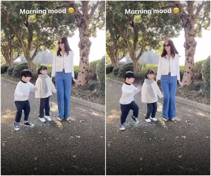 Đặng Thu Thảo hiếm hoi chia sẻ khung ảnh gia đình cực phẩm