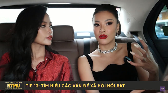 Kim Duyên truyền bí kíp thi quốc tế cho Ngọc Châu: Vali mang vừa đủ