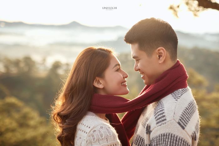 Loạt ảnh cưới ngọt lịm của Á hậu Thùy Dung và chồng sắp cưới