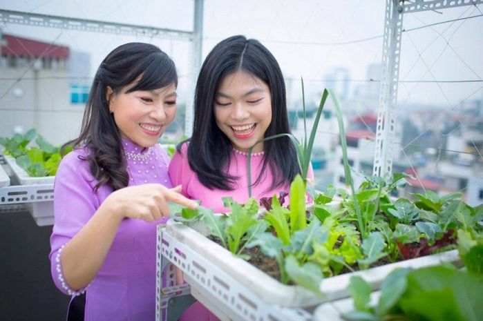 Mẹ đảm chia sẻ kinh nghiệm 5 năm làm vườn trên sân thượng