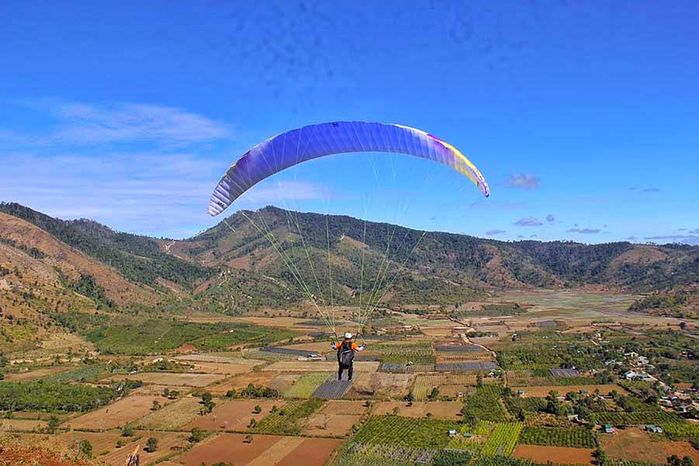 Mùa dã quỳ Gia Lai đến rồi, tiện thể bay dù lượn trên núi lửa cực chil