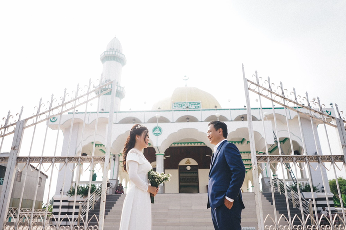Quá yêu quê hương, cặp vợ chồng chi tiền chụp ảnh cưới khắp An Giang