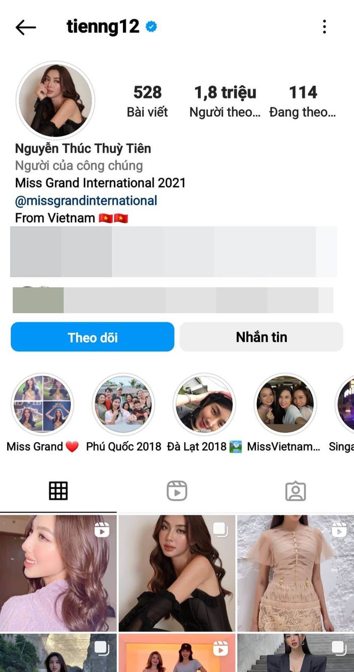 Sức hút cựu Miss Grand: Thùy Tiên cán mốc 1,8 triệu người follow
