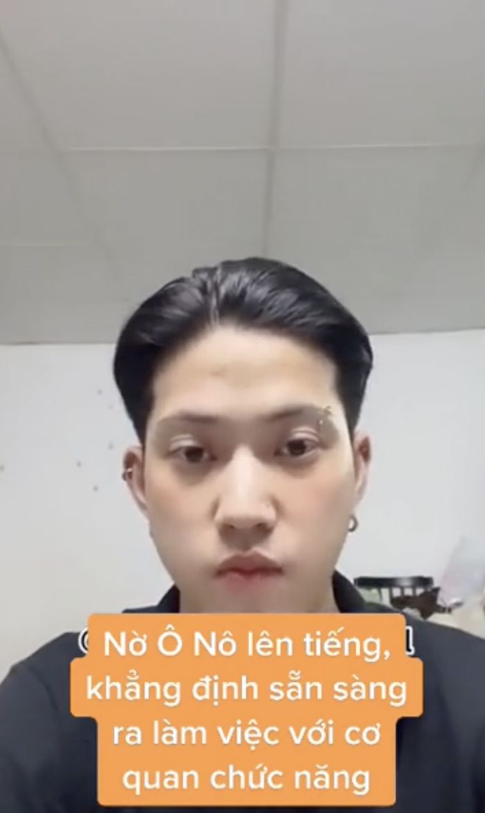 TikToker Nờ Ô Nô chính thức bị xử phạt 7,5 triệu đồng