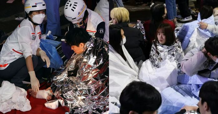 Xót cảnh chàng trai trắng đêm tìm bạn gái trong vụ thảm kịch Itaewon
