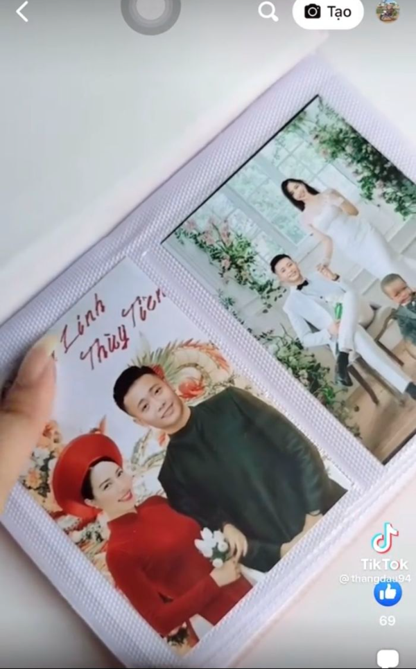 Fan rửa luôn ảnh, album cưới của Thuỳ Tiên - Quang Linh Vlog