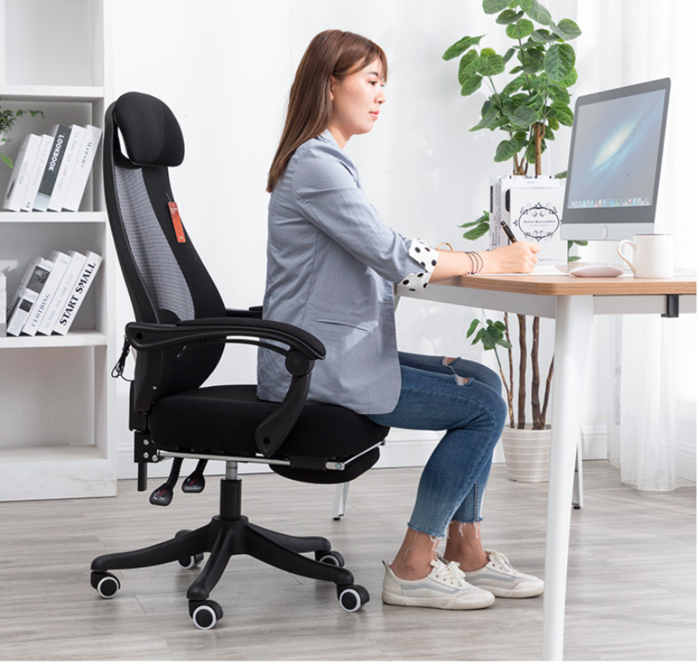 Các lưu ý khi ngồi để tránh đau lưng cho dân văn phòng: Chân vuông góc