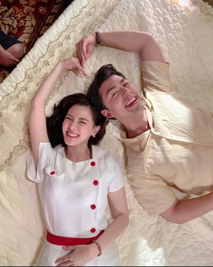 Baifern ngại ngùng gật đầu khi được hỏi có mở lòng với Nine Naphat