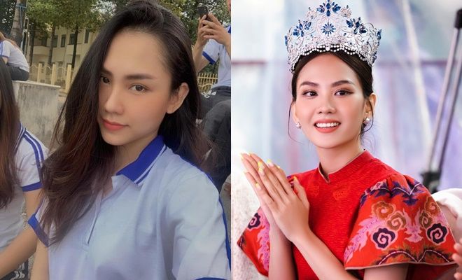 Đọ mặt mộc của dàn Hoa hậu đăng quang năm 2022: Thanh Thủy trong veo