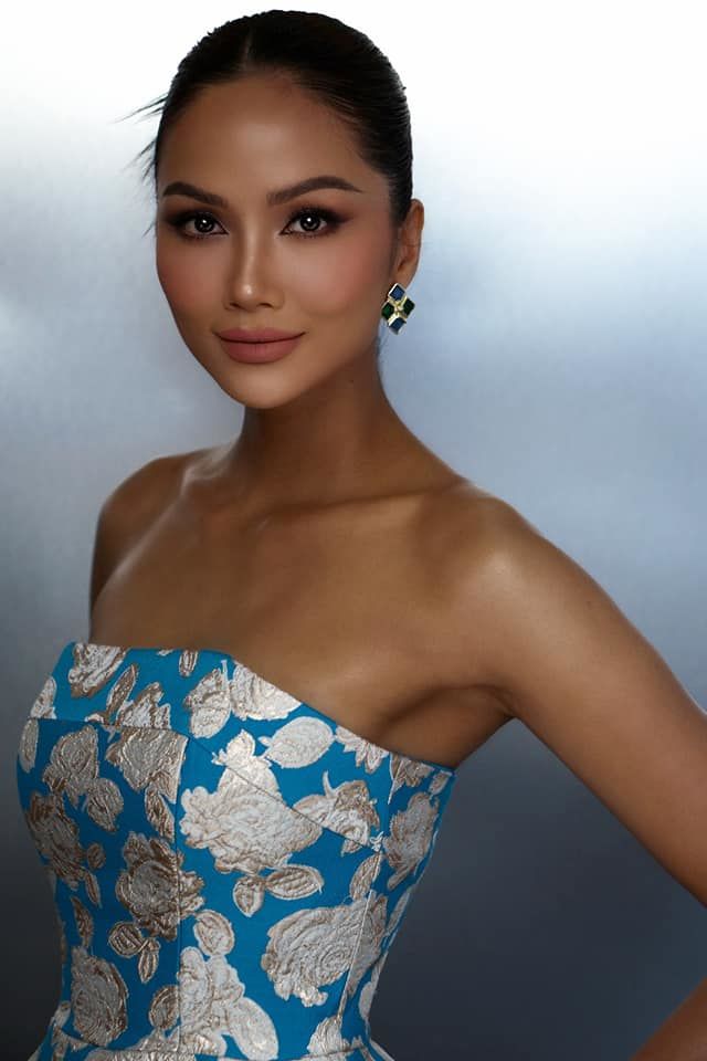 H'Hen Niê có gương mặt cân mọi layout make up: Son nude hay đỏ đều đẹp