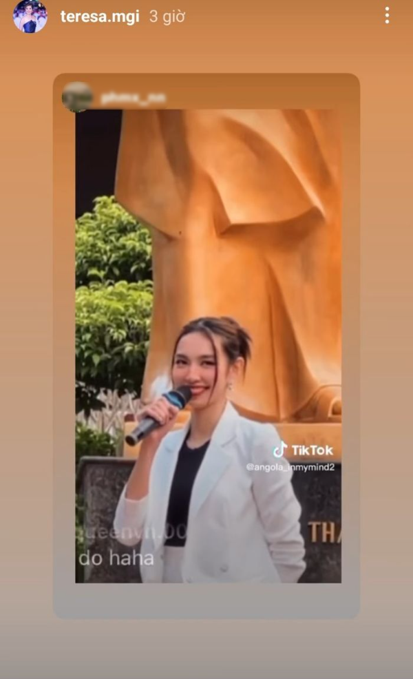 Thùy Tiên gặp lại mami Teresa khi tham dự show thời trang ở Thái