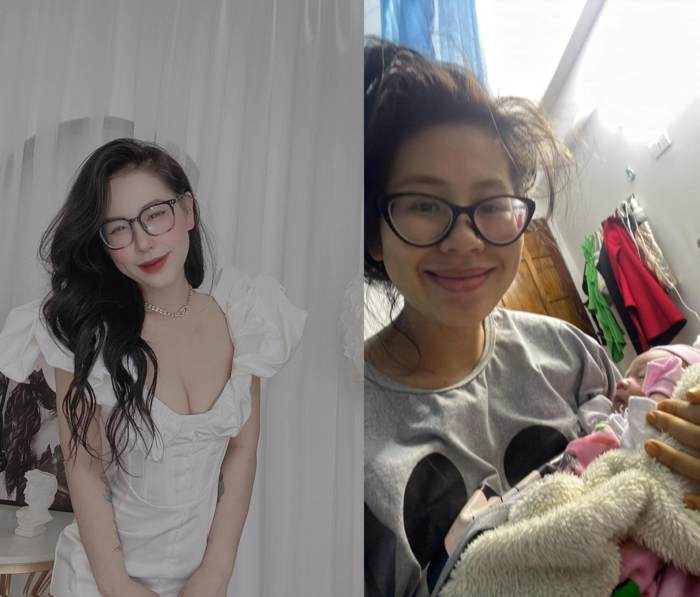 Hot girl 9x thay đổi không thể ngờ sau khi sinh: Ai làm mẹ sẽ hiểu