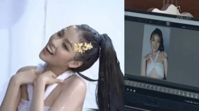 Hot girl trứng rán trổ tài tạo dáng, bắn tiếng Anh nghe choáng váng