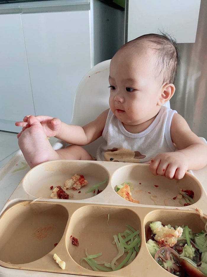 Mẹ đảm 9x gợi ý thực đơn cháo ăn dặm cho bé 9 tháng tuổi
