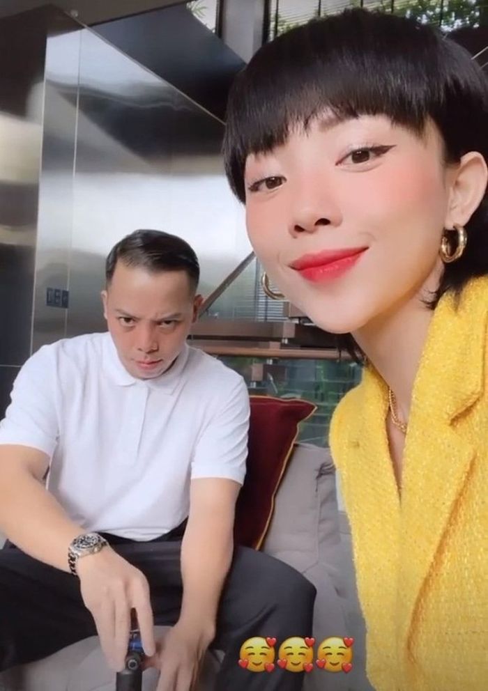 Mỹ nhân Việt được nửa kia làm phó nháy: Châu Bùi ngầu từng cm