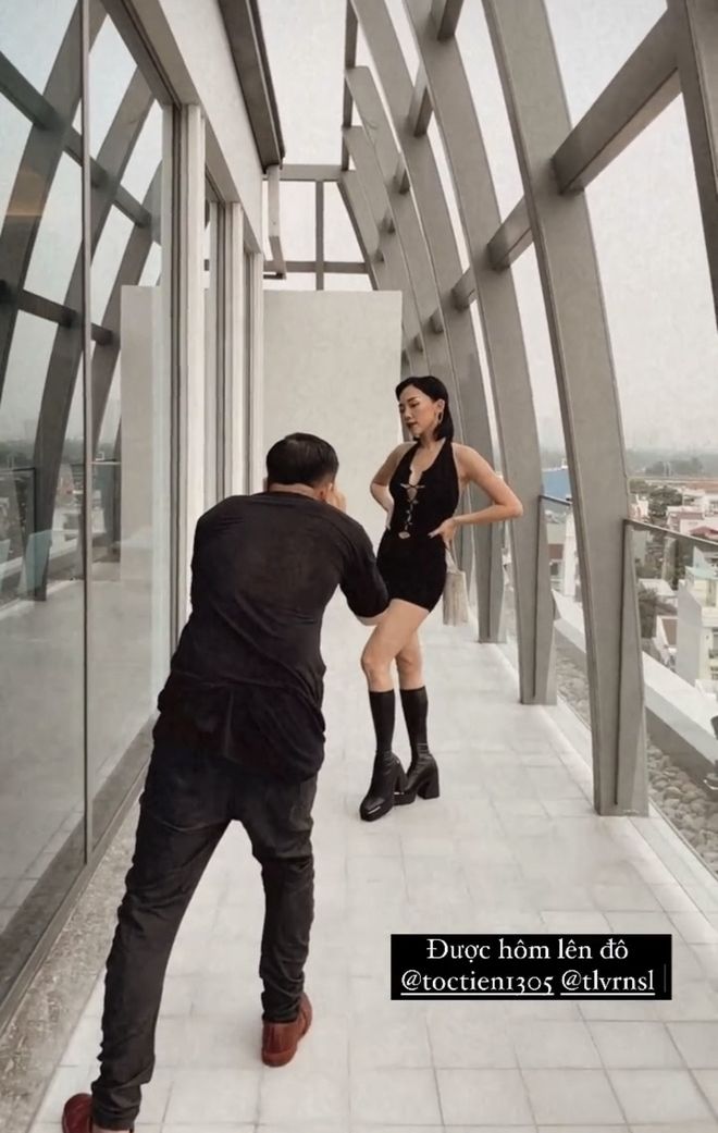 Mỹ nhân Việt được nửa kia làm phó nháy: Châu Bùi ngầu từng cm