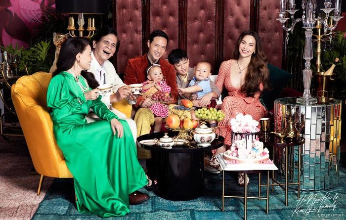 Sao Việt khoe ảnh nhiều thế hệ trong gia đình: Đàm Thu Trang gây sốt